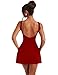 LuFeng Women's Summer Sexy Sleeveless Zipper Mock Neck Slim Fit A-line Mini Dress Bodycon Party Club Dress for Women