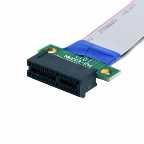 Fasizi PCI-Express PCI-E 1X Riser Card Flex Extender Extension Cable for PC - Image 3