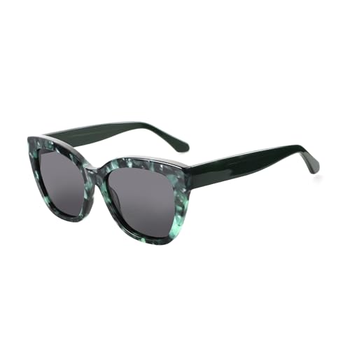 Lunettes de soleil polarisées pour femmes en acétate chic UV400
