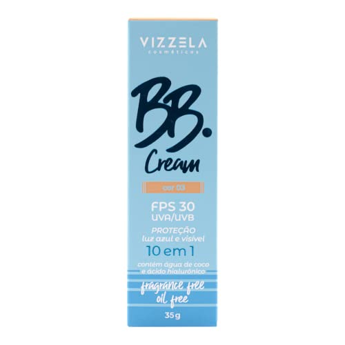 BB Cream Vegano Fps 30 Oil Free 35ml Vizzela (03)