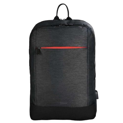 Hama   Mochila para portátil de hasta 40 cm  15 6    con 2 bolsillos delanteros  cable