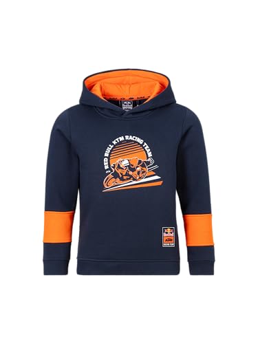 KTM RedBull Kids Grid Hoodie, Navy