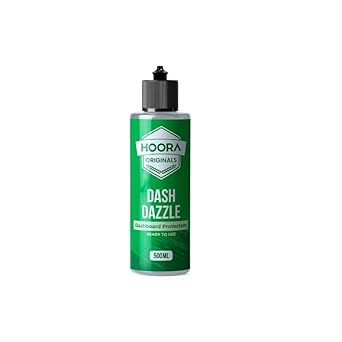 Hoora Dashboard Polish & Leather Conditioner 500ML | Car Interior Protectant for Plastic, Leather, Vinyl & Rubber | UV Guard, Glossy Finish, Cleans, Shines & Conditions Dashboard (Pack of 1)
