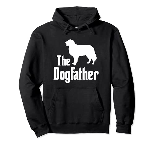 The Dogfather - funny dog gift, funny Hovawart Pullover Hoodie, Black, S