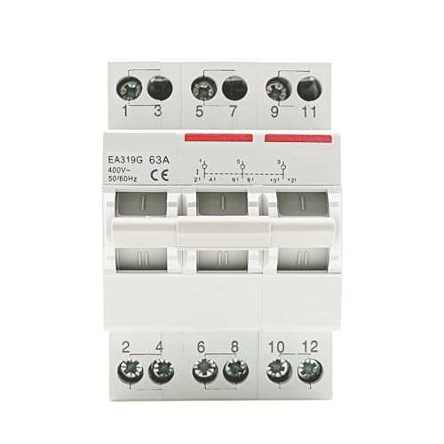 Disjoncteur MTS 3P 63A à transfert manuel pour double puissance interrupteur isolant