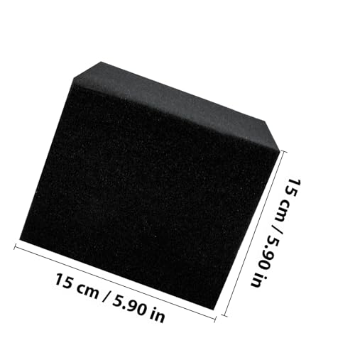 4 Piezas Paneles de Espuma Acústica Cubo para Pequeñas Habitaciones y Puertas en Color Negro miniatura 2