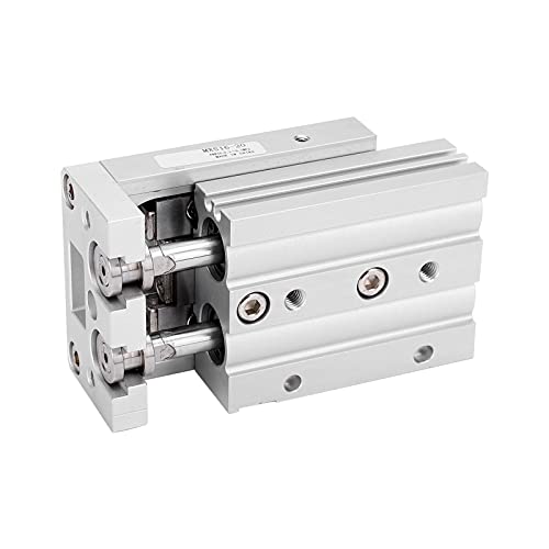 Cylindre de table coulissante à rail de guidage pneumatique double effet MXS16 - 4