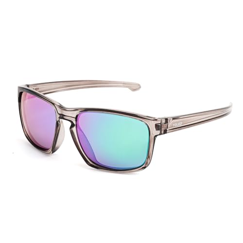 Polarized Sunglasses with UV400 Protection， Classic Retro Style for Men and Women Cycling Driving Fishing - Main Image