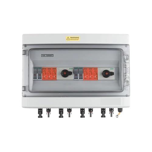 Boîtier de protection solaire étanche IP65 avec parafoudre et fusible