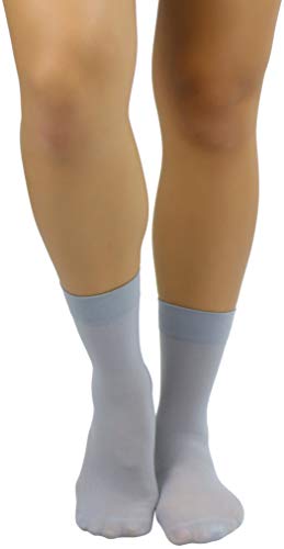 Image of ToBeInStyle Womens Pack of 6 Trouser Solid Print Anklet Socks