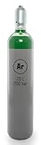 Argon 4.6 | 20 Liter 200 bar Gasflasche gefüllt | Profi Schweißgas für WIG/MIG | UN1006 | Eigentumsflasche ohne Markenbindung | Sofort einsatzbereit | ADR Gefahrgut Versand | Deutschlandweit tauschbar