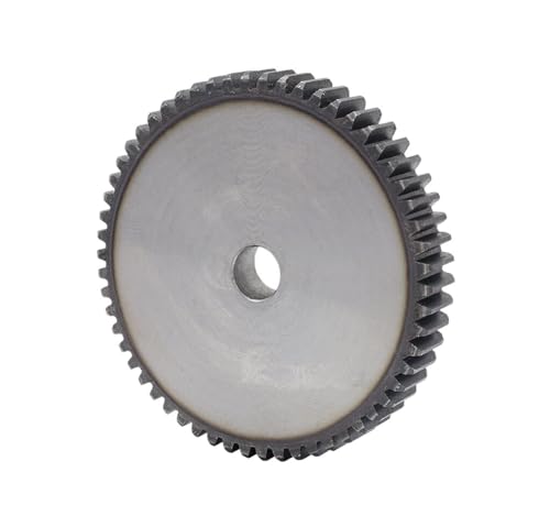 Bevel Gear Pinion Hardware Mechanical 1pcs Cylindrical Gear 2M57T/58T/59T/60T Hole Diameter 16 mm Low Carbon Steel High-Frequency Quenching for Teeth Flat Gear(58 Teeth)