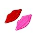 AKOAK 2 Pcs Fun Lips Plastic Toothpaste Squeezer, Toothpaste Bathroom Accessories Supplies Random Colors