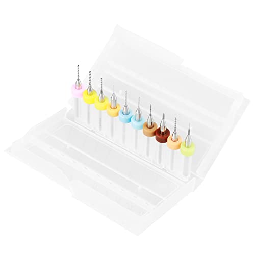 Pcb Drill Bits, 10Pcs 0.11.0Mm Tungsten Carbide Micro Drill Bits Straight Shank Pcb Drill Bits For Pcb Print, Metalworking Multipurpose Drill Bits #TOP1