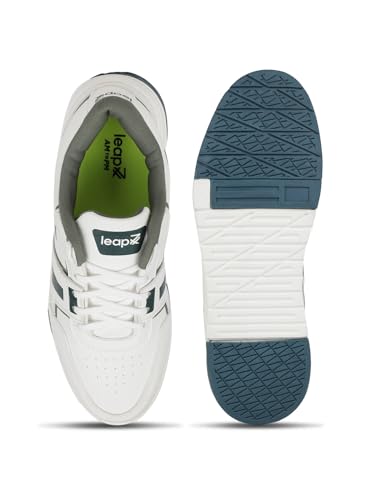 Image of Liberty Leap7x Borden Lacing Casual Sneakers for Men with TPR Sole | PU Upper | Memory Foam Insole | Stylish & Comfortable | Breathable, Lightweight & Flexibility | Shock Absorption