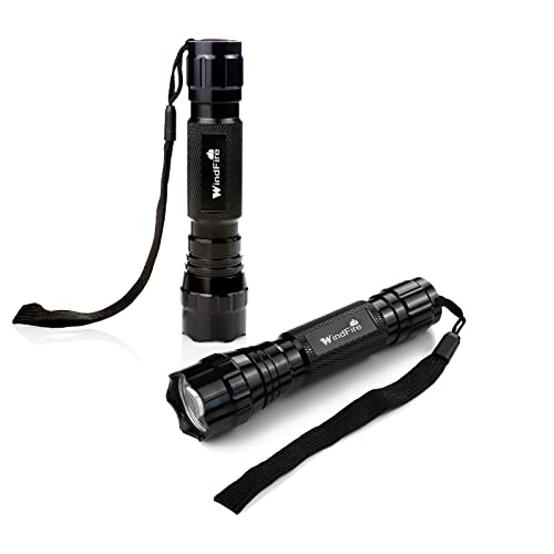 Windfire 2 Pack Flashlights High Lumen, 3000 Lumens 501B Tactical Flashlights, Single Mode Led Handheld Flashlight Super Bright, Portable Waterproof Emergency Small Flash Light For Camping, Hiking #TOP5
