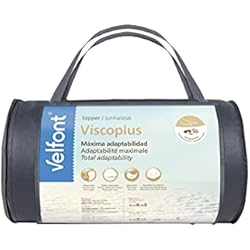 Sobrecolchón/Topper Viscoelástico Viscoplus Velfont (90 cm)
