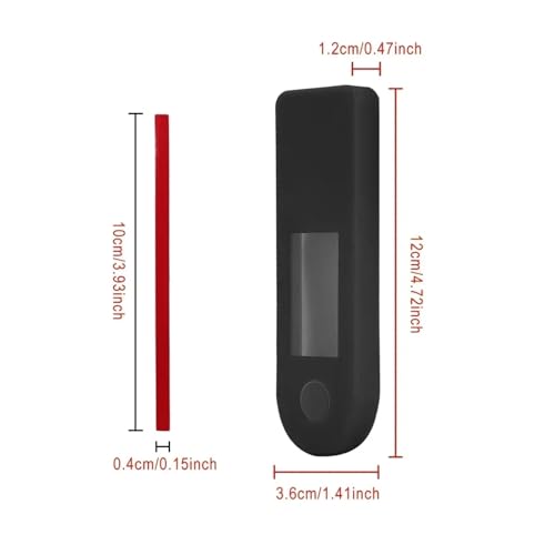 Boîtier tableau bord Xiaomi Mi4 en silicone silicone souple rouge - 2