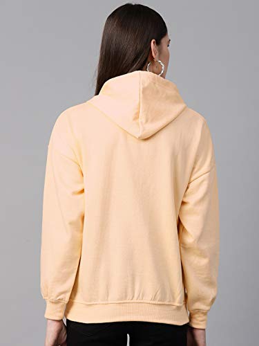Image of pluss Women Black Solid Hood(LSWFS8642-BLACK)