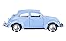 Berry President 1967 Classic Beetle Bug Vintage 1/32 Scale Diecast Metal Pull Back Car Model Toy for Gift/Kids (SkyBlue)