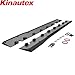 Kinautex Side Skirts for 2024-2025 Ford Mustang EcoBoost GT Rocker Splitters RTR Style Exterior Body Kit Upgrade (Matte Black)