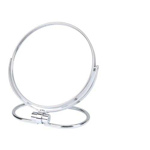 Miroir de maquillage double face de table et pliable pour bureau - 2