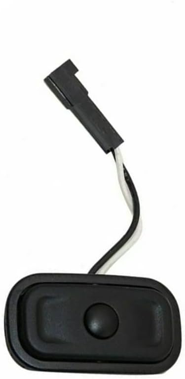 Steering Wheel Radio Switch, Mechanical Push Button, Manual Operation, Black, Compatible with Jeep, Dodge, Chrysler, Right Side