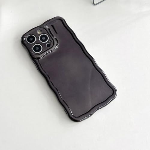 Protection objectif pour iPhone 16 Pro Max, coque noire antichoc