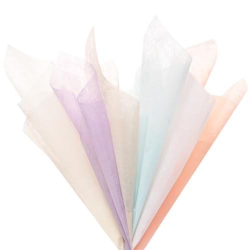 Papier d'emballage en coton coréen M METERXITY 190 feuilles 7 couleurs