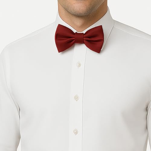 Image of TIE STUDIO Men's cummerbund, pocket square bowtie combo | micro | Superior finishing | Packaging - White Box | Size - adjustable & standard | pack of 3 |