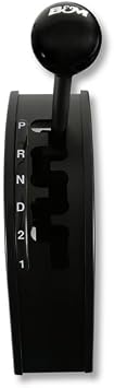 New B&m Automatic Shifter,pro Gate,black Finish,rear-exit Cable,forward Shift Pattern,compatible With 3 & 4-speed Hrysler & Frd Automatic Transmissions