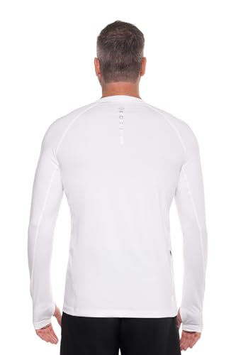 Coolibar UPF 50+ Mens Agility Long Sleeve Performance T-Shirt - Sun Protective3