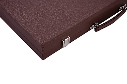 Engelhart - Backgammon de Lujo 45,5 cm Piel