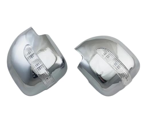 Couvercles de rétroviseurs pour Mitsubishi Pajero V73 2001-2006 chromés
