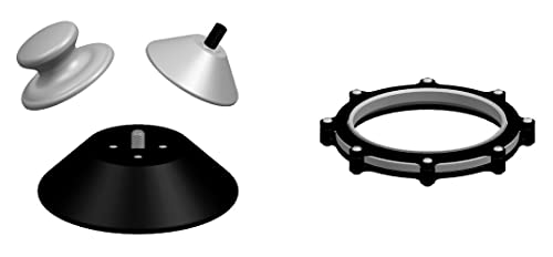 Spinbusterz Bowling Ball Complete Spinner Sander Kit Sand Polish Abralon (Fluorescent Orange) #TOP3