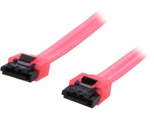 Cable SATA 18 pulgadas con pestillo Rojo