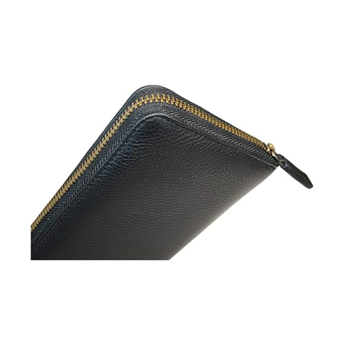 Large Leather Wallet for Women, RFID Blocking, Zip Around Closure4