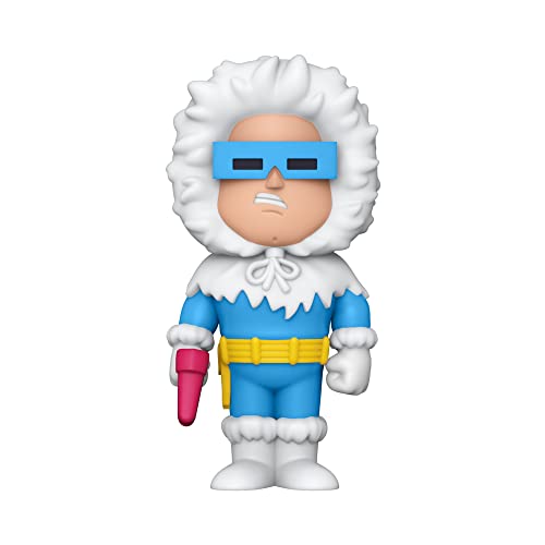 Funko Vinyl Soda, DC, Captain Cold, Flocked, 1/6 Odds for Rare Chase Variant, DC Comics, Figura de Vinilo Coleccionable, Idea para Regalo, Merchandise Oficial, Juguetes para Niños y Adultos