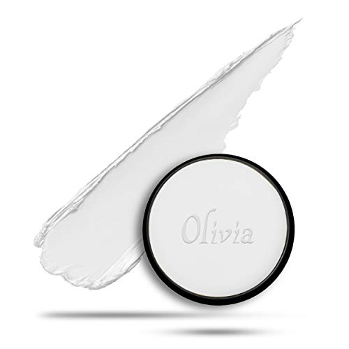 Image of Olivia 100 Waterproof Pan Cake Makeup Concealer 25 G Shade No Pack Of 3 Oil 100% Waterproof Pan Cake White Makeup Concealer 25g Shade No.20 - Pack Of 3 Matte finish White 25g