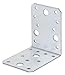 Produktbild Alberts 846589 Winkelverbinder | sendzimirverzinkt | 90 x 90 x 65 mm | 25er Set