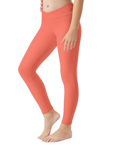 Runhit Girls Athletic Leggings Cross High Waisted Kids Yoga Dance Compression Pants for Teen Workout Running2