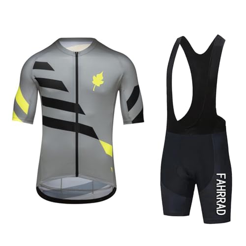 Maillots de cyclisme pour hommes avec short rembourré gel 9D TYP-1 d'été