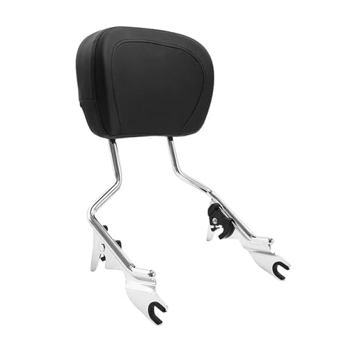 Dossier amovible moto sissy bar chrome de qualité supérieure pour Touring