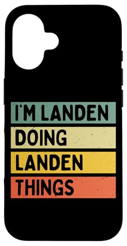 I'm Landen Doing Landen Things �ʔ������� �X�}�z�P�[�X iPhone 16 �p