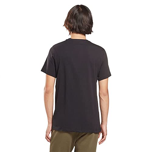 Image of Reebok Men's Ri Big Logo Tee T-Shirt (Hd4222-M, Black, M)