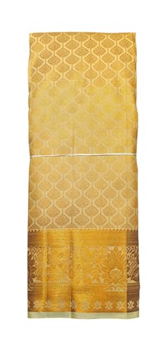 Image of VFCollections Women's Kanchipuram Silk Saree With Blouse Piece