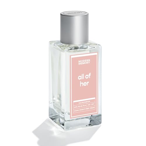 Modern Memory All of Her Eau de Parfum for Women 2.5 fl oz - Notes of Red Raspberry Jasmine & Amber