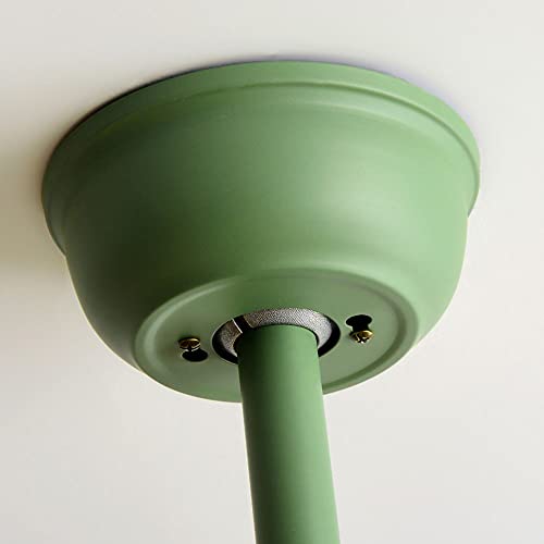 Ventilateur de plafond LED dimmable à 3 vitesses et télécommande pour salon - 5