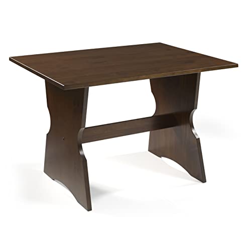 Linon Shipley Backless Nook, Walnut #TOP5