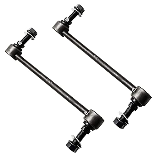 Image of Detroit Axle - AWD Front End Kit for 12-14 Chrysler 300, 12-15 17-23 Dodge Charger, 2 Lower Control Arms w /Ball Joint 4 Tie Rods 2 Sway Bars 2012 2013 2014 Replacement - 8pc Set